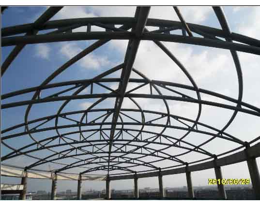 巴音郭楞中煤朔州宾馆管桁架工程